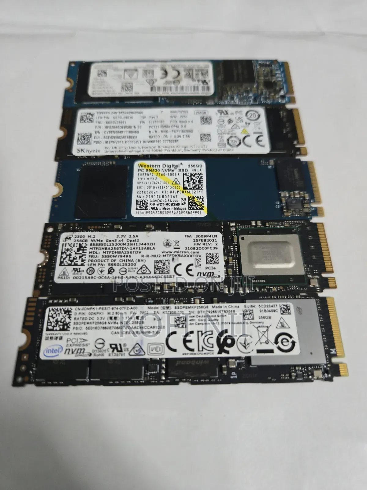 256gb 512gb 1tb Nvme SSD