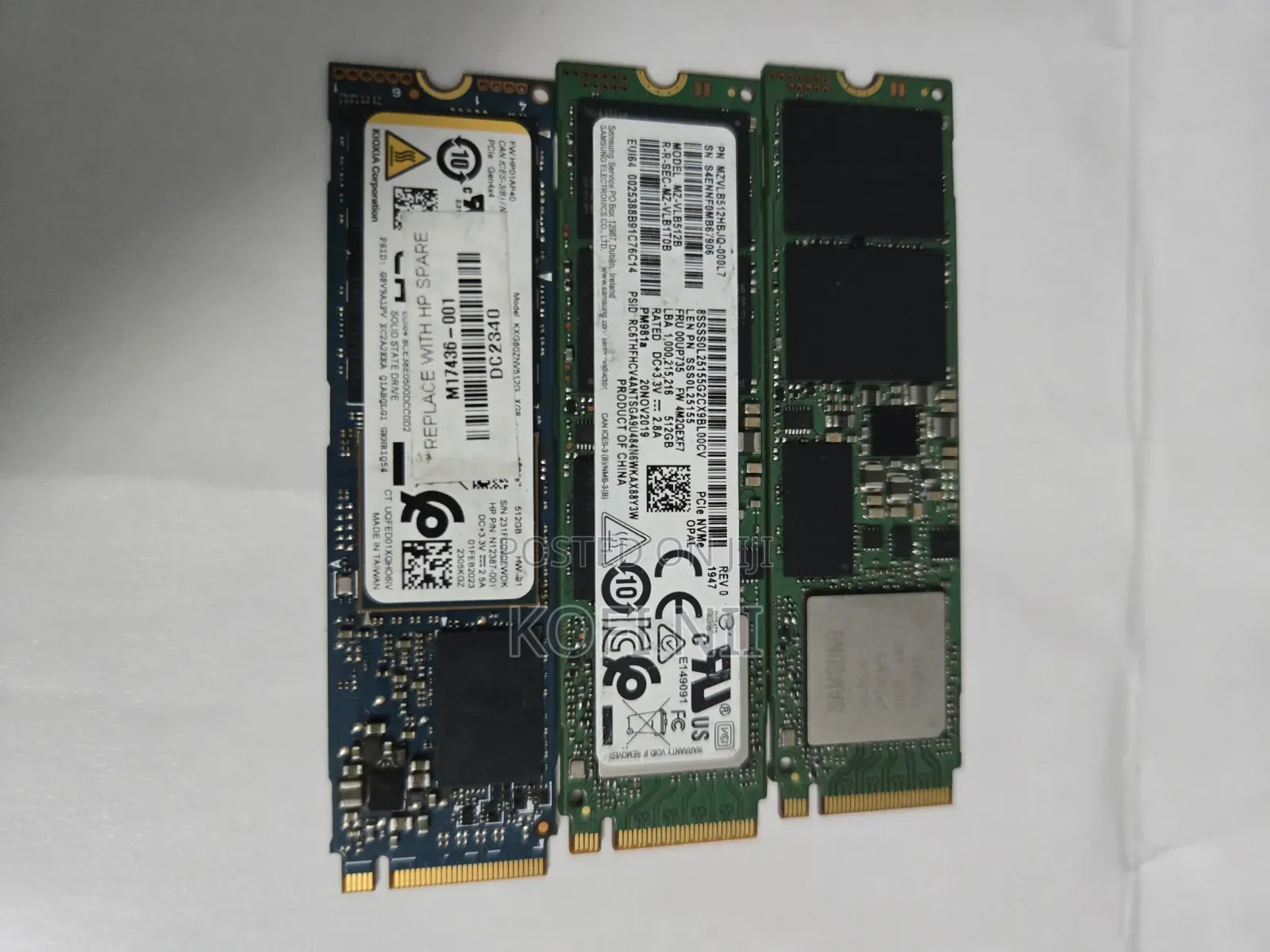 256gb 512gb 1tb Nvme SSD