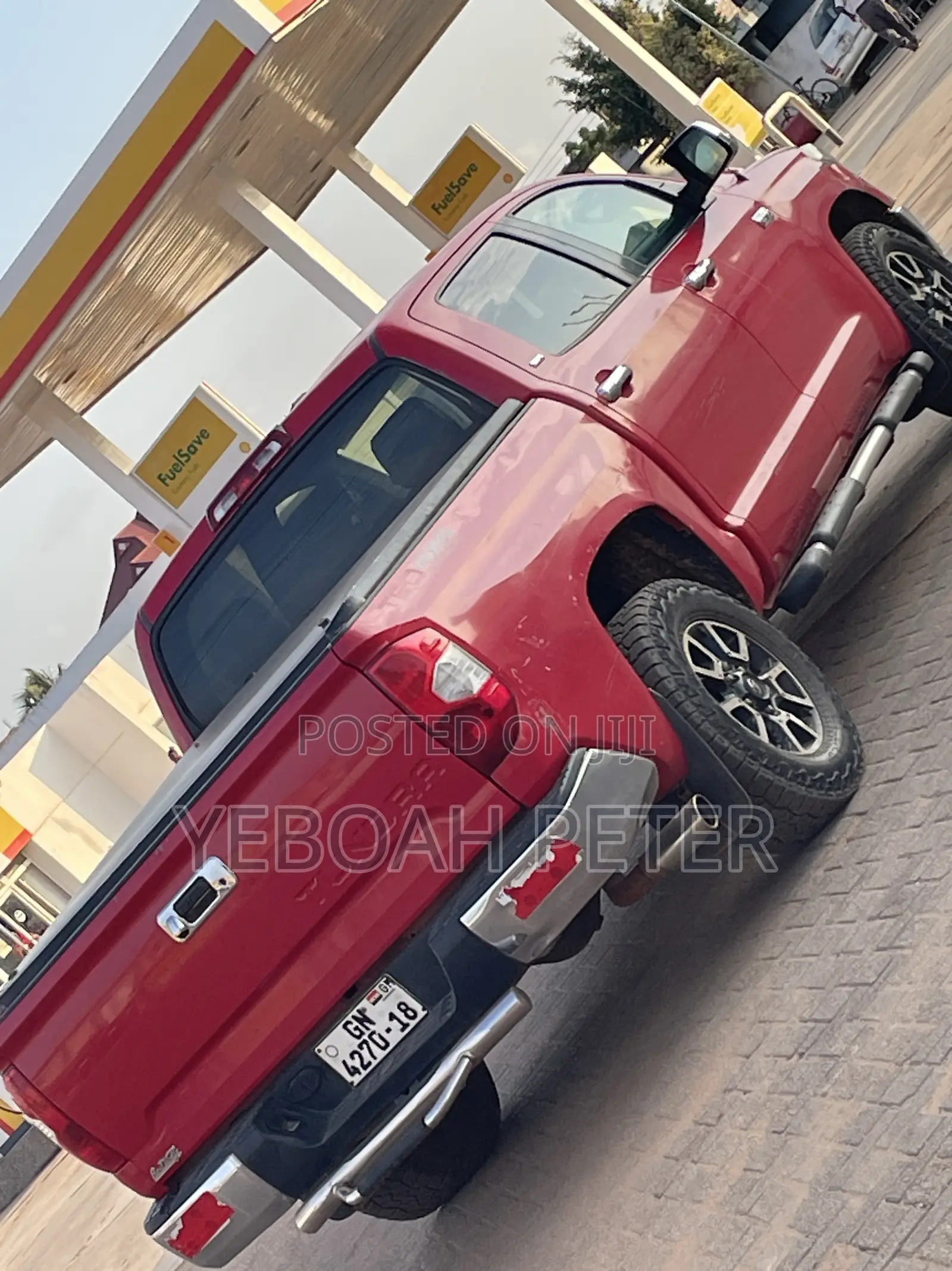 Toyota Tundra 2015 Red