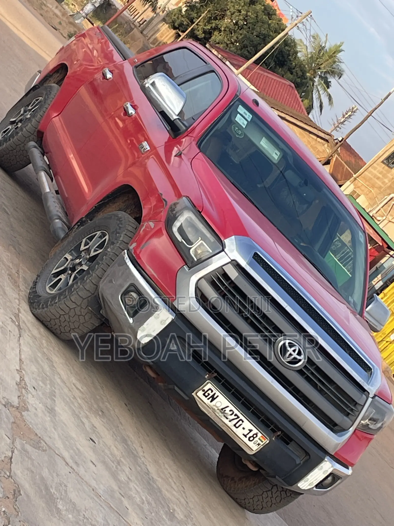 Toyota Tundra 2015 Red