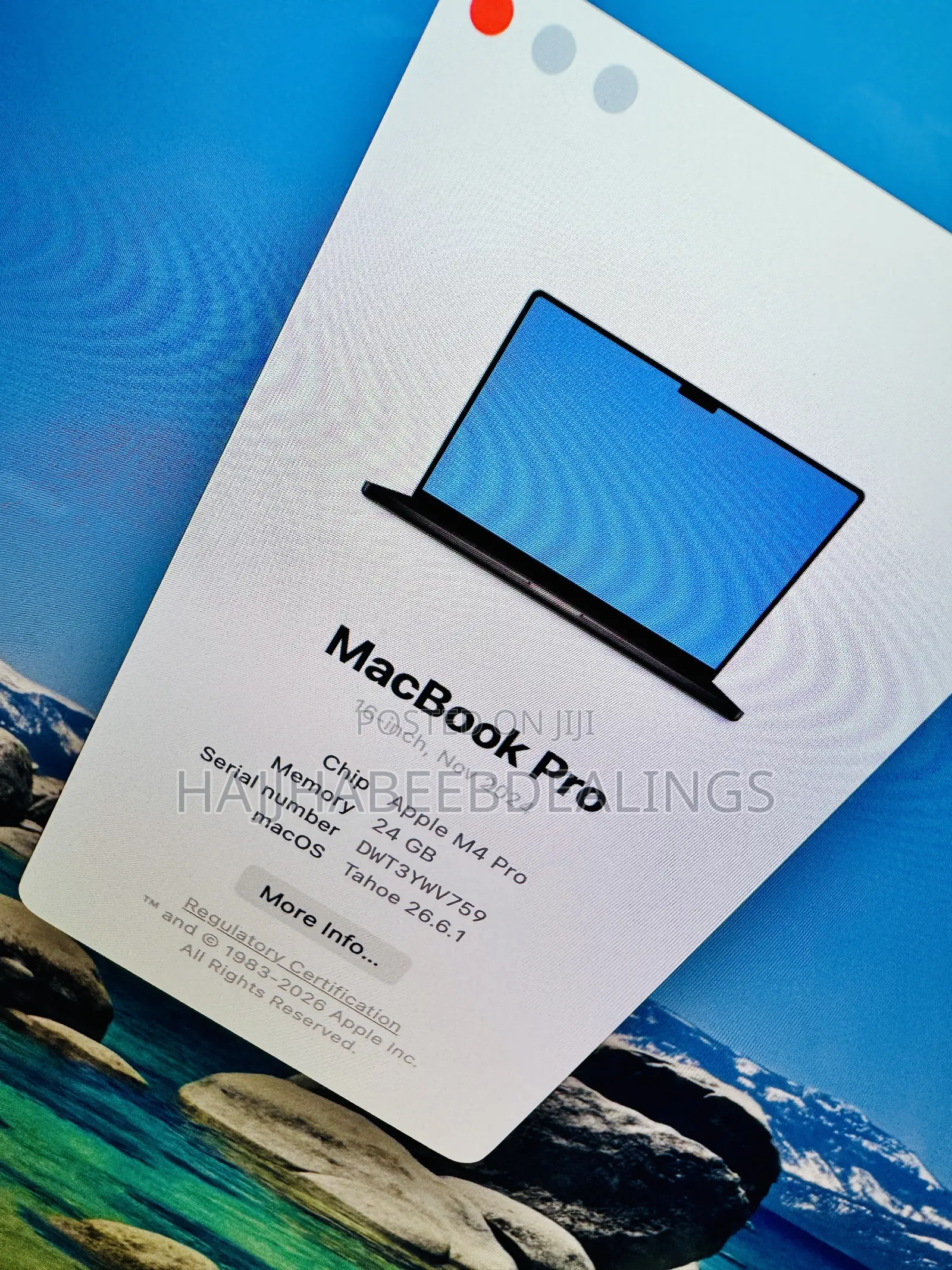 Laptop Apple MacBook Pro 2024 M4 Pro 24GB Apple M4 Pro SSD 512GB