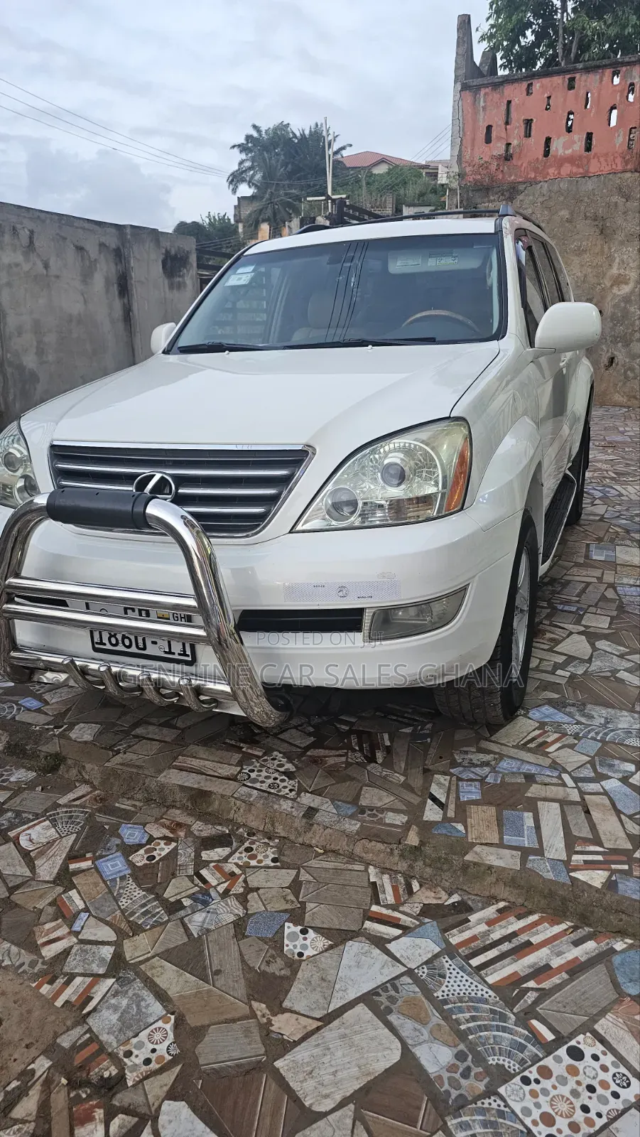 Lexus LX 470 Sport Utility 2006 White