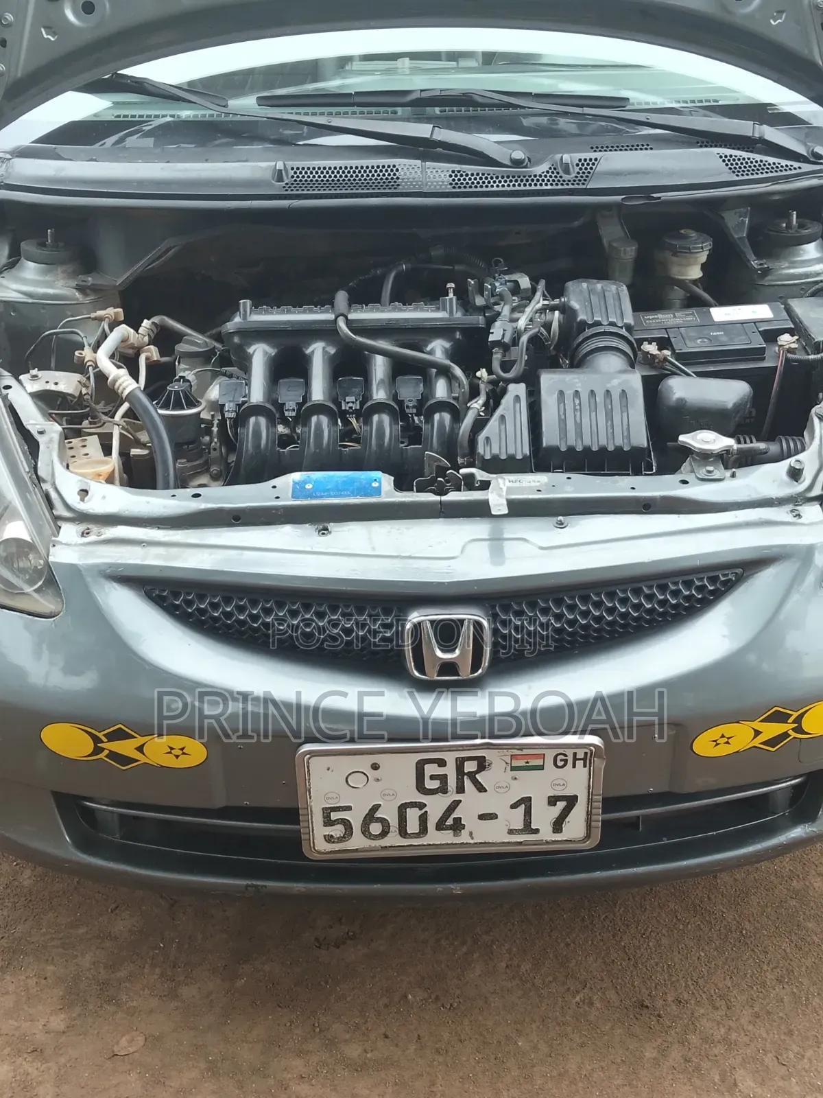 Honda Fit 2008 Gray