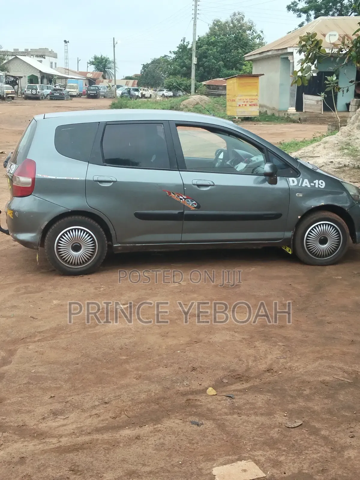 Honda Fit 2008 Gray
