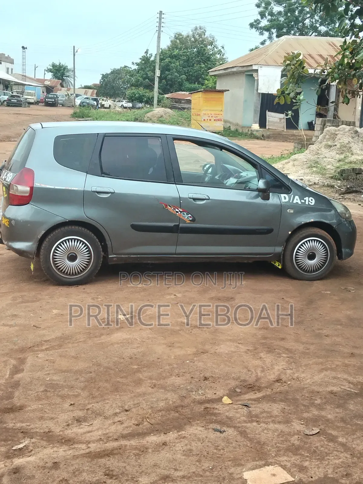 Honda Fit 2008 Gray