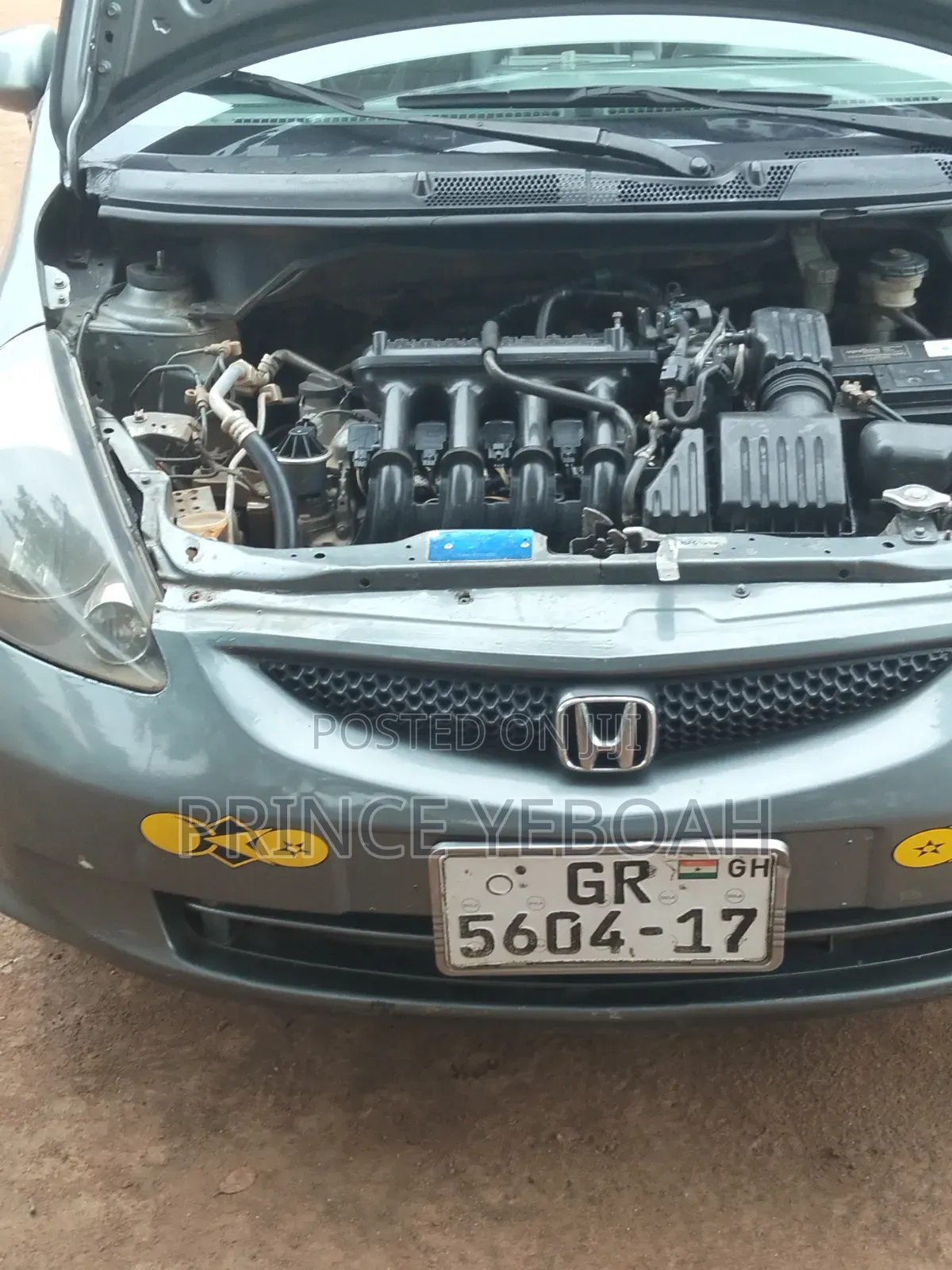 Honda Fit 2008 Gray