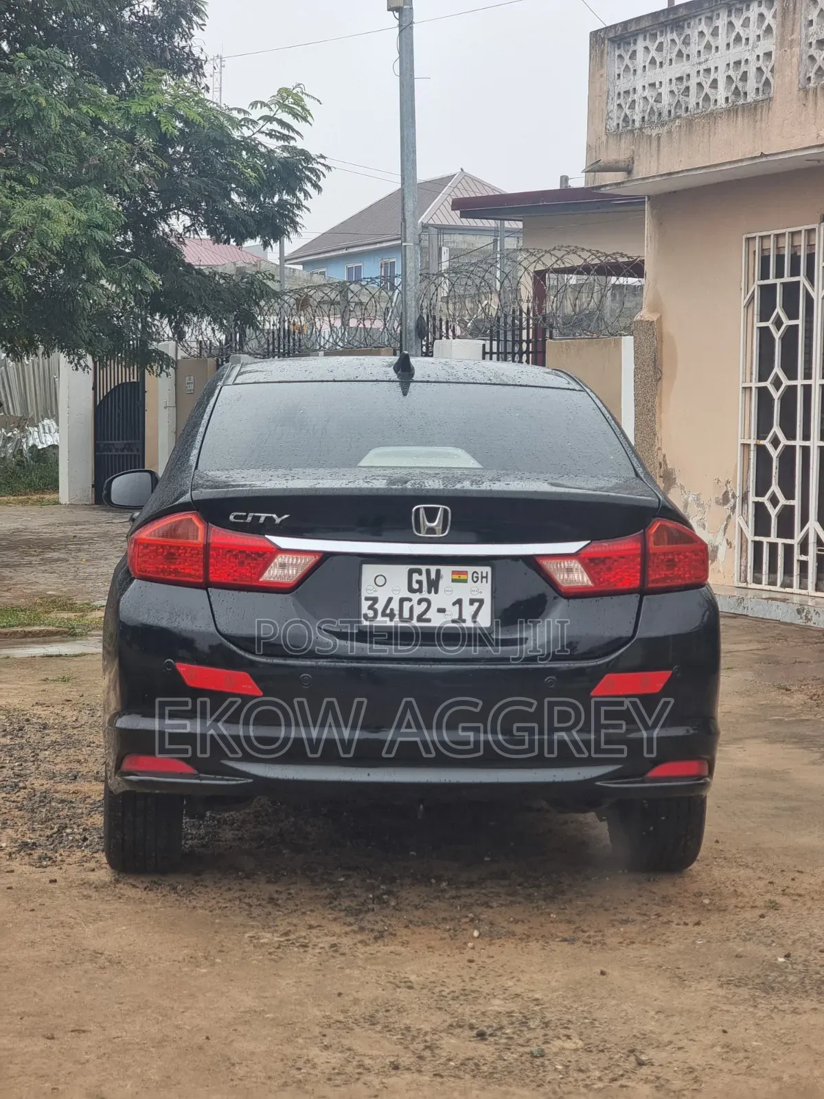 Honda City 2017 Black