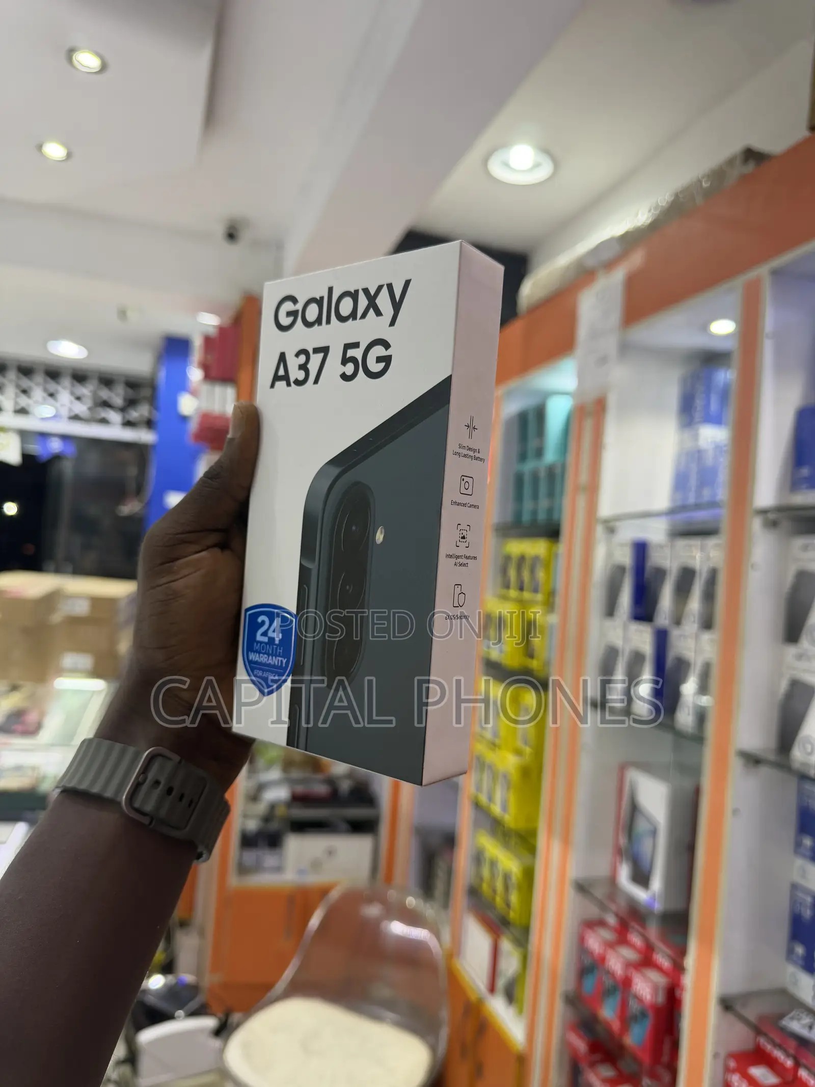 New Samsung Galaxy A37 256 GB Graphite