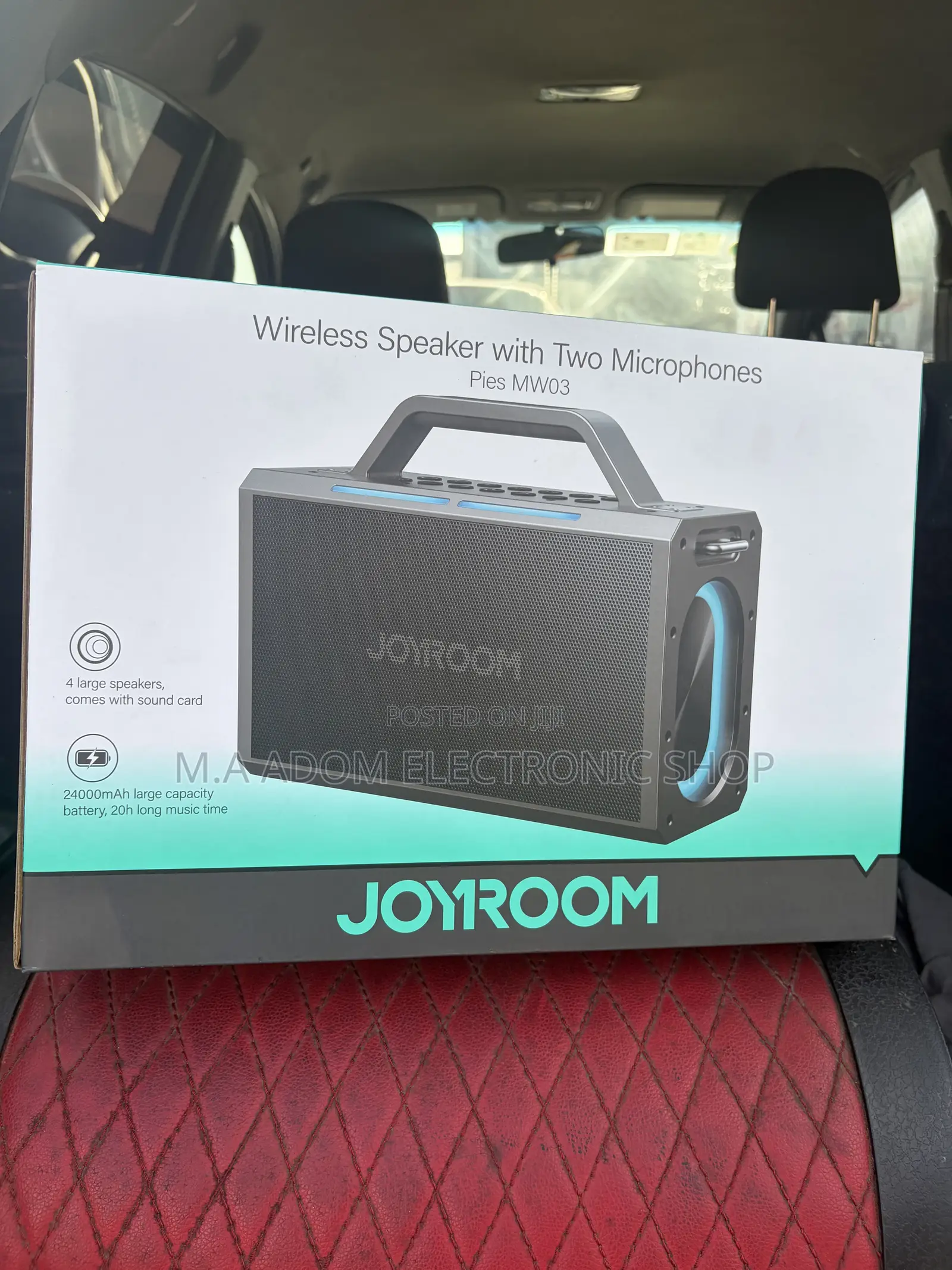 2.2 Ch Joyroom 150w Portable Bluetooth With 24000 Mah Battery Life