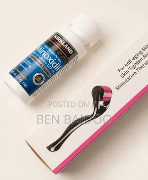 Kirkland Minoxidil+ Derma Roller Set(Fuller Hair)