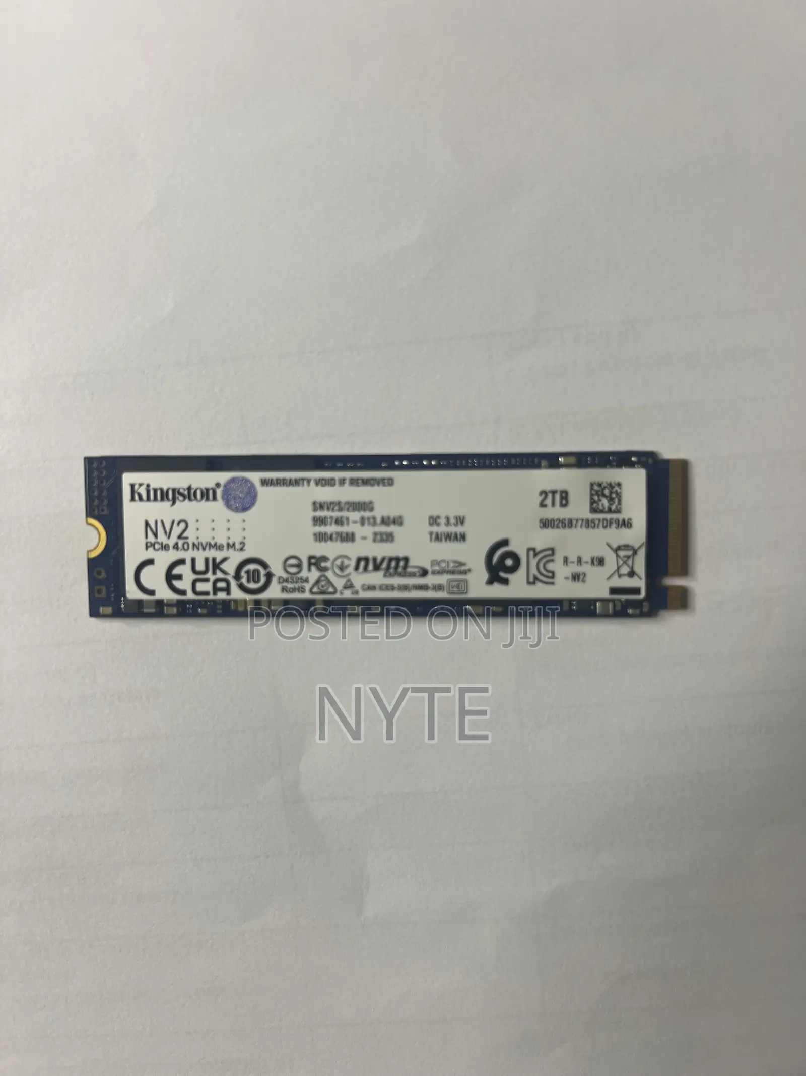 Kingston 2tb Gen 4 Nvme Pcie 4.0 M.2 SSD