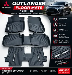 Mitsubishi Outlander 2014 - 2021 Premium Floor Mats