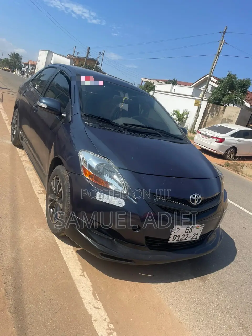Toyota Yaris 2010 Blue