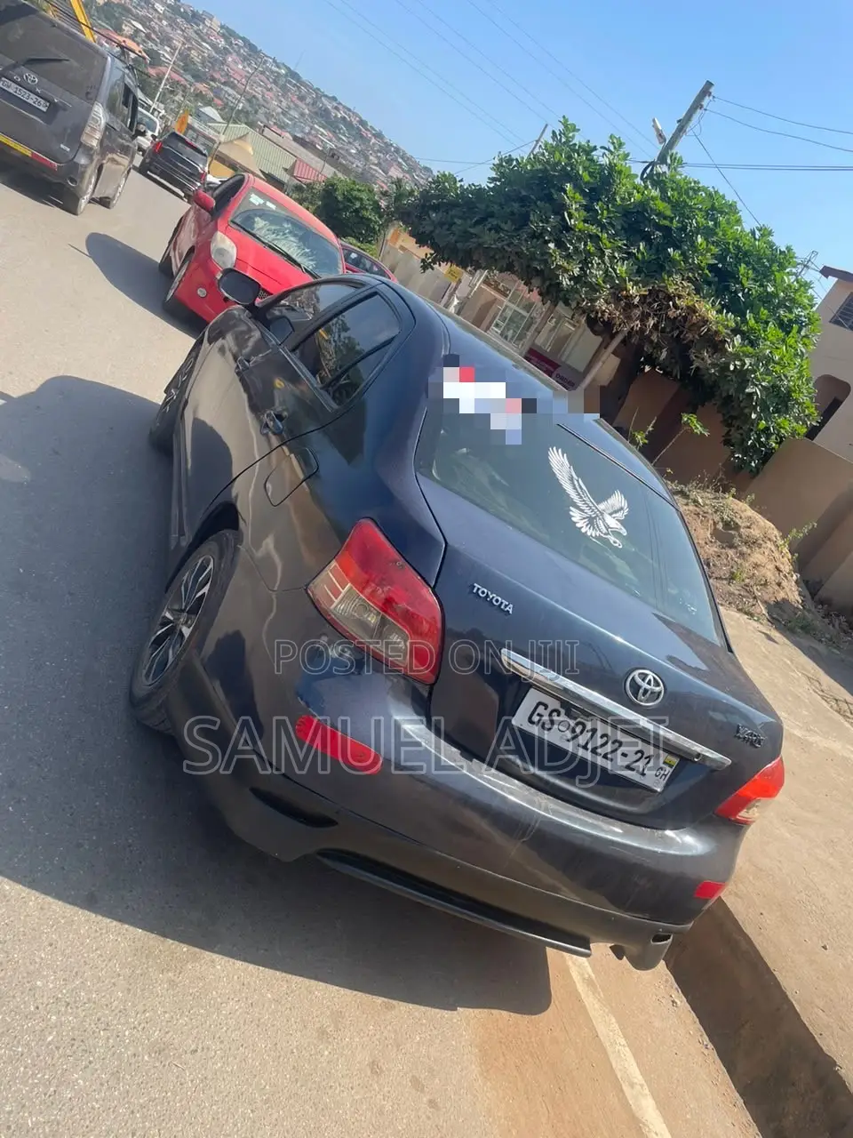 Toyota Yaris 2010 Blue