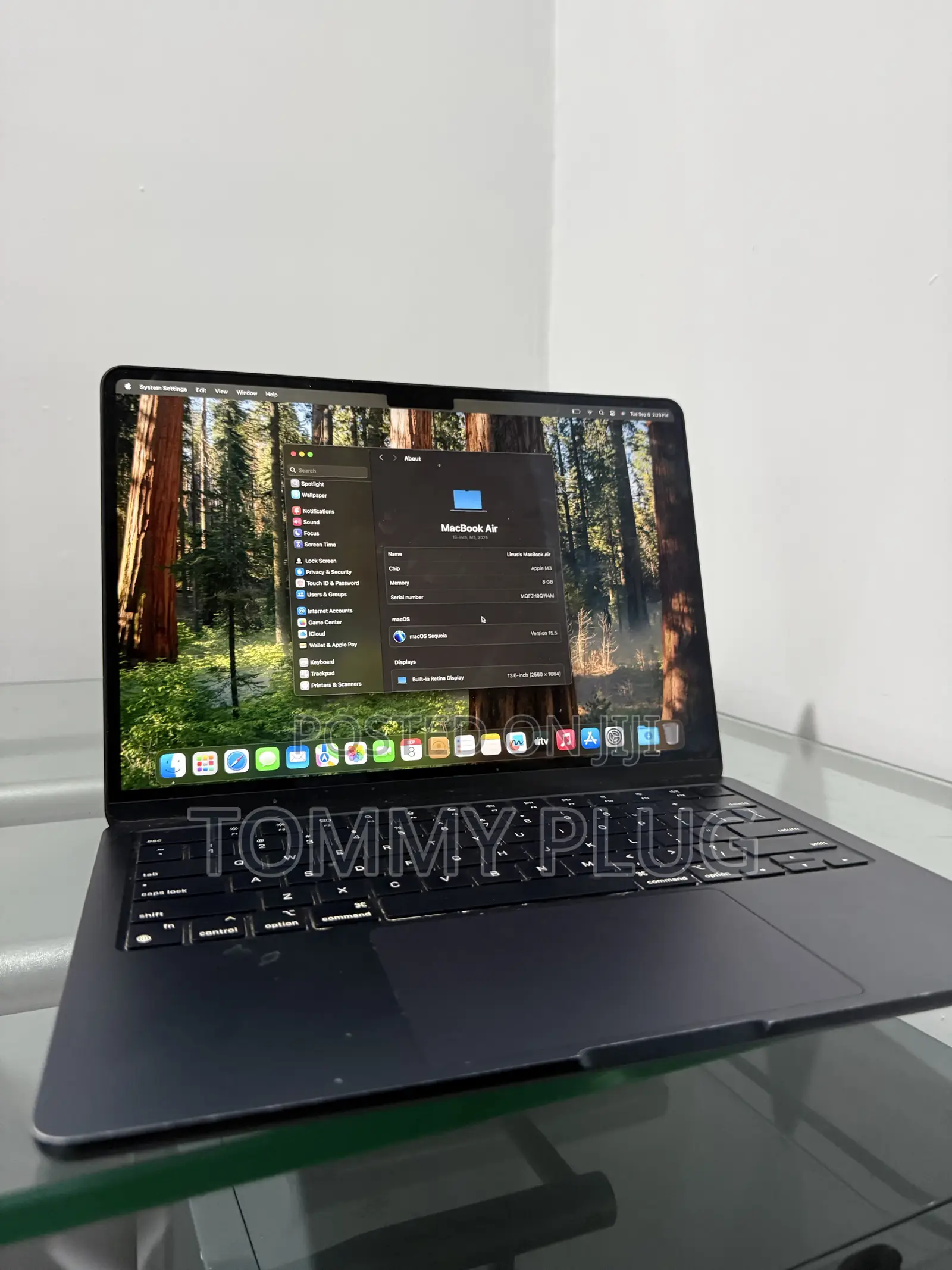 Laptop Apple MacBook Air 8GB Intel Core M3 SSD 256GB