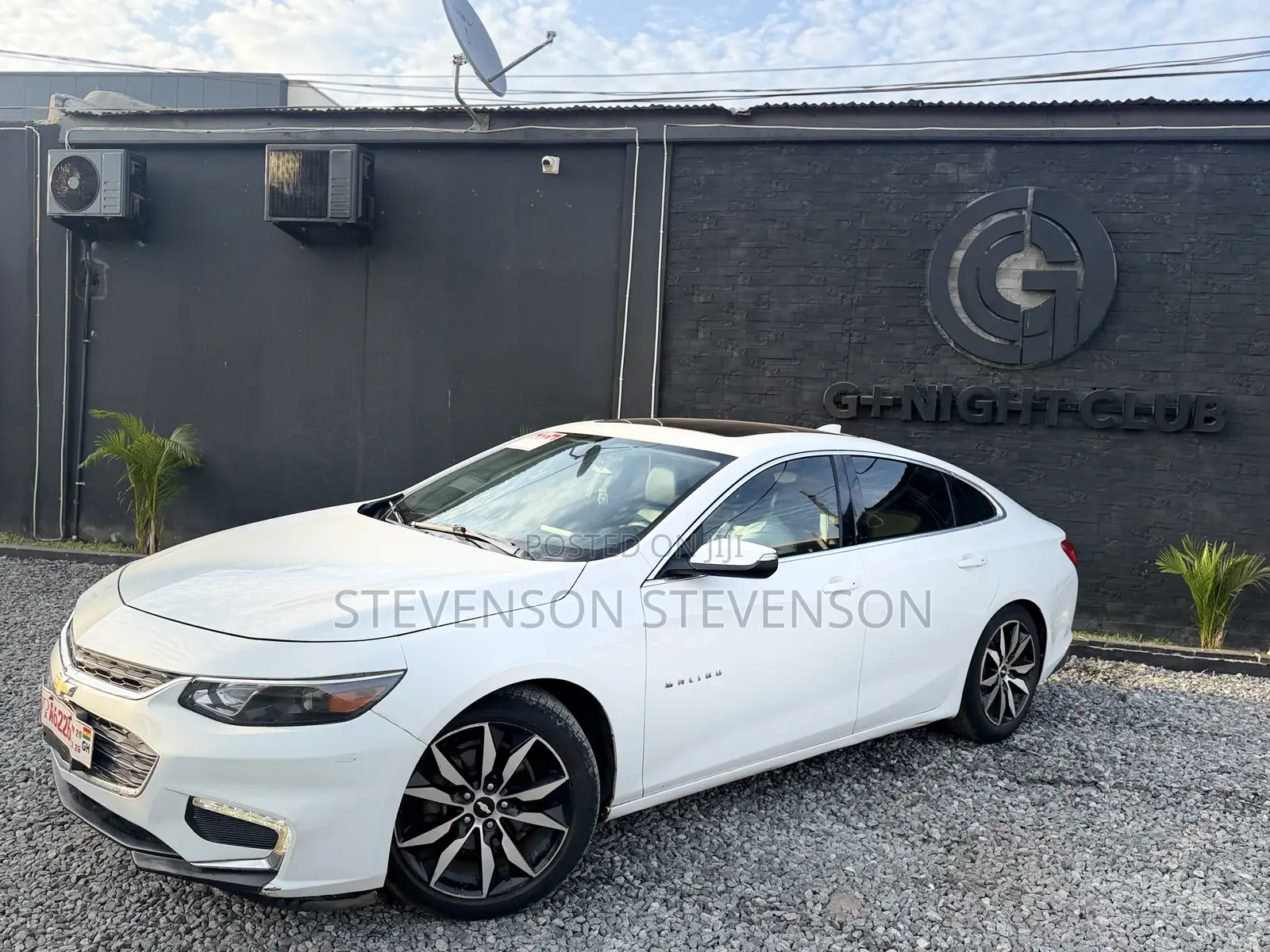 Chevrolet Malibu Premier 2018 White
