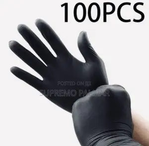 Wear Bond Hands Nitrile Gloves 100pcs – Disposable Protective Gloves