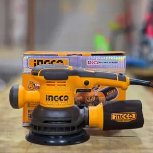 This Is Original INGCO Industrial Rotary Sander Swirls Dust 450W Max