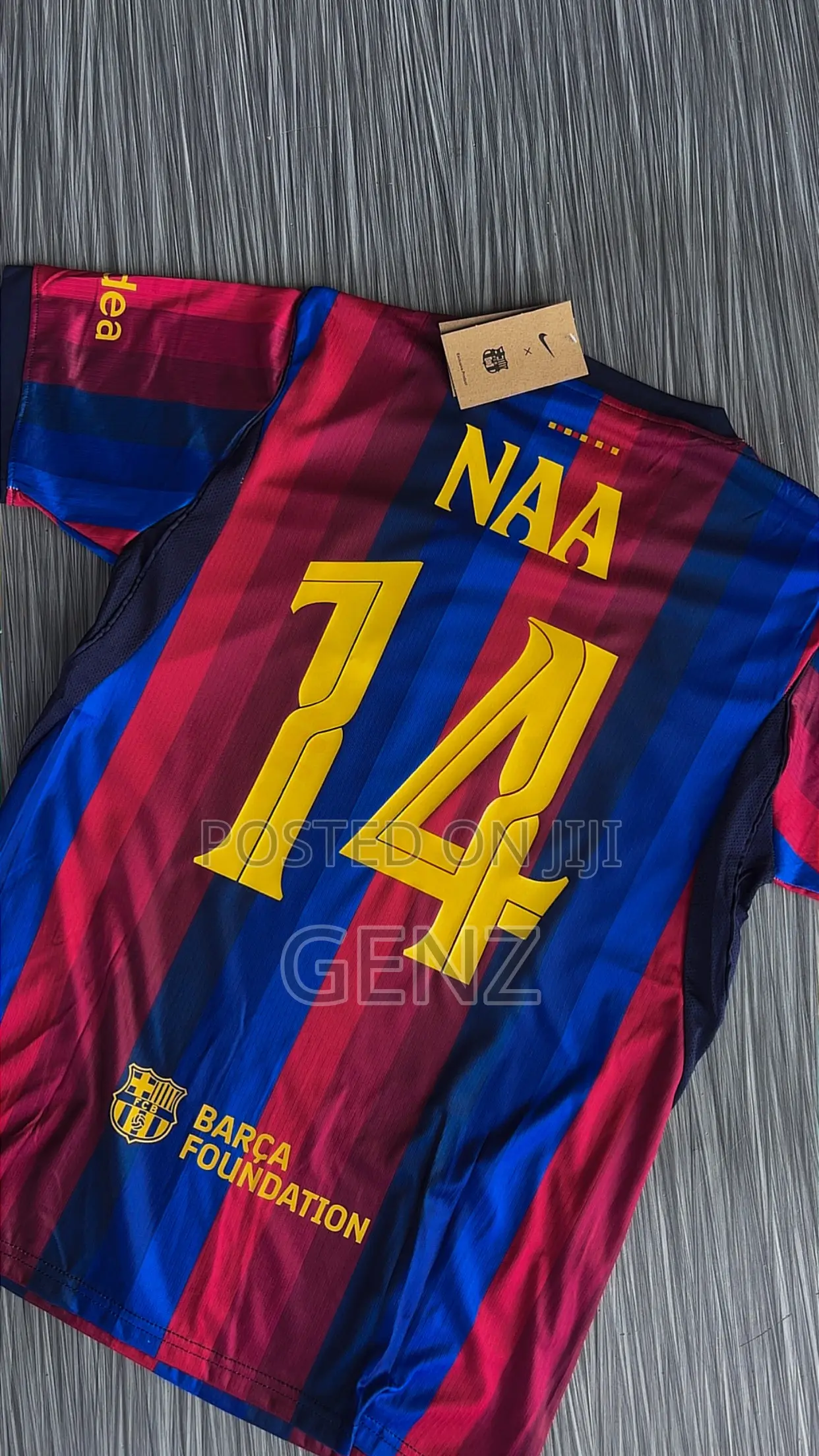 Barcelona Home Jersey and Customization