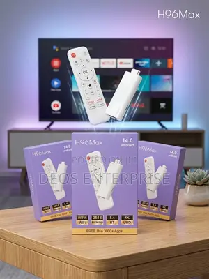 H96 Max TV Stick With Remote