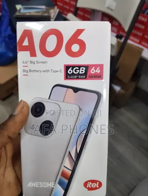New Itel A06 64 GB Gold