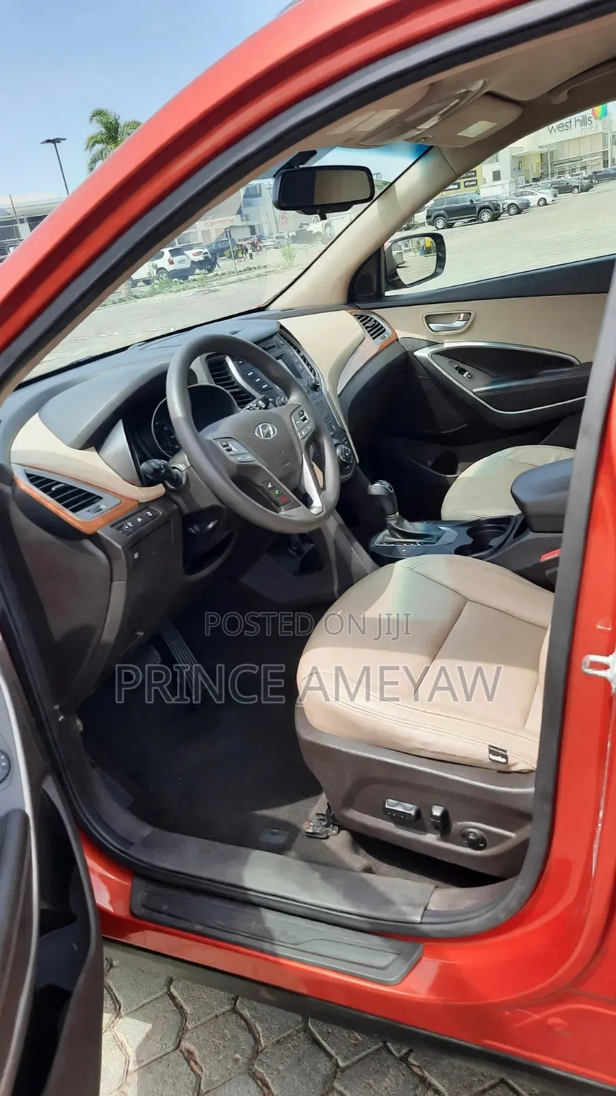 Hyundai Santa Fe 2016 Orange