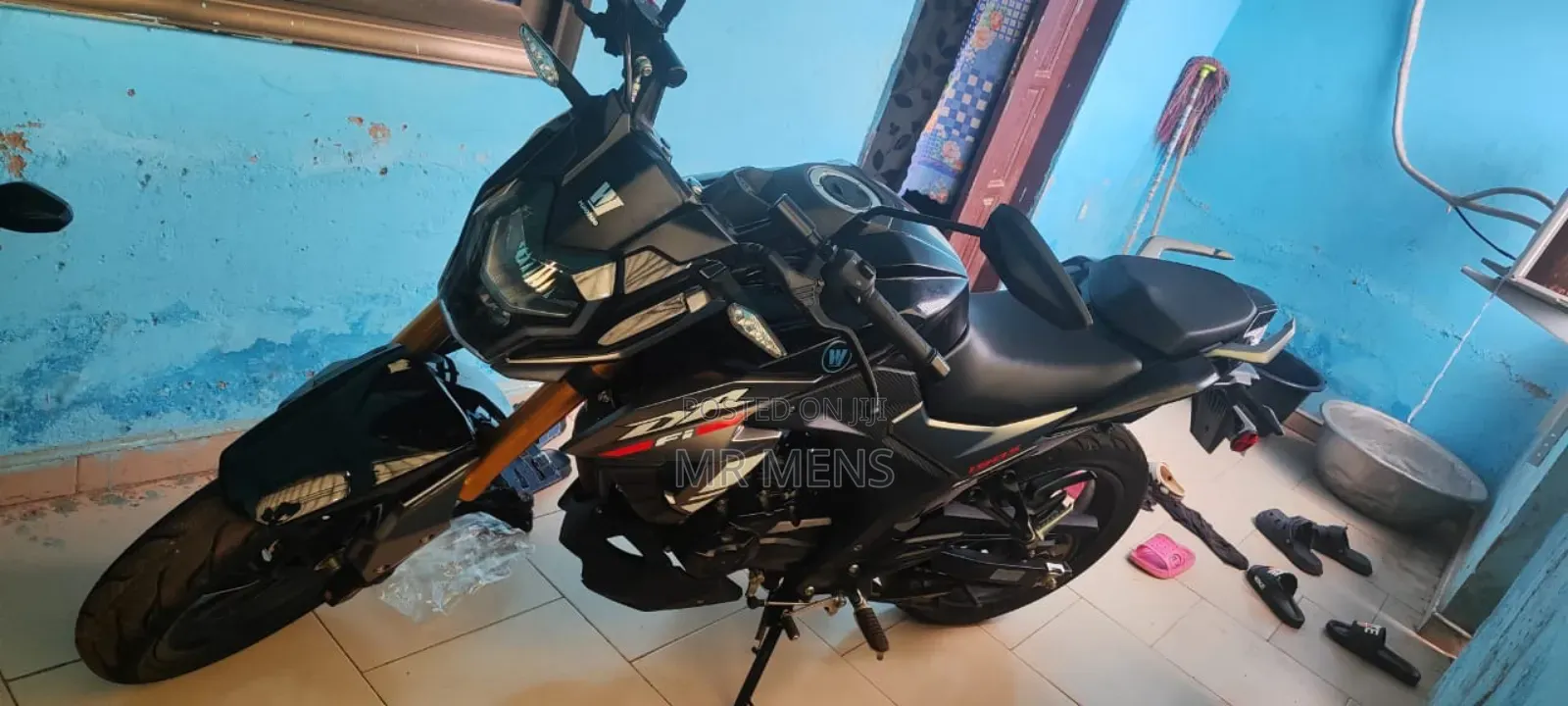 New Haojue DR190S 2025 Black