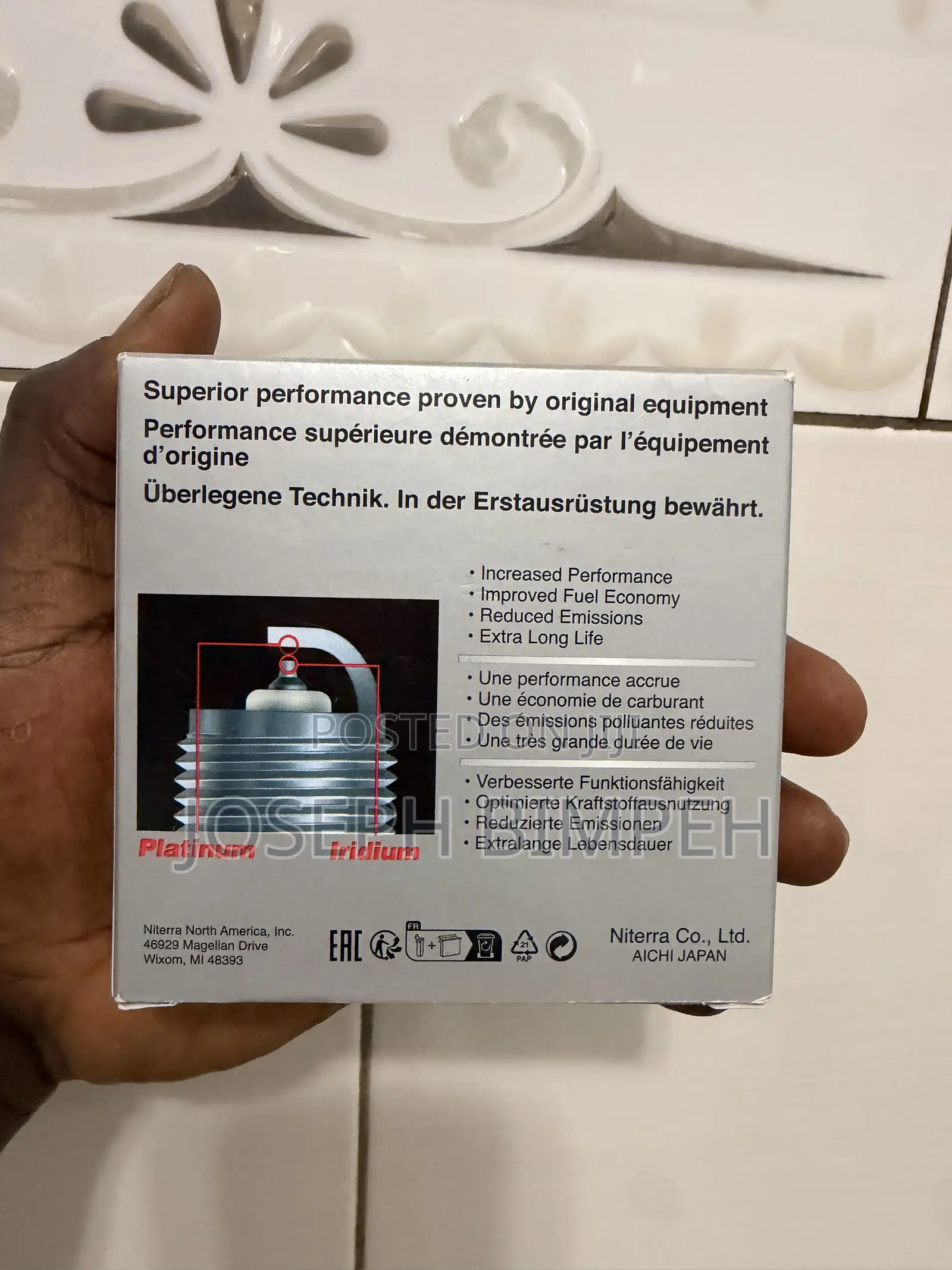 Original NGK Honda CRV Spark Plugs From u.s.A