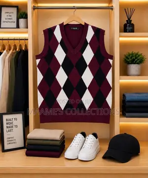 Men's Fashion Classic Sleeveless Sweater Vest