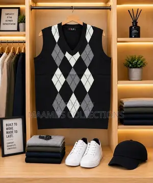 Men's Fashion Classic Sleeveless Sweater Vest