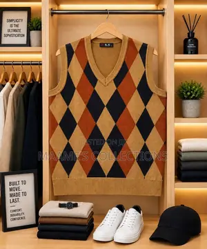 Men's Fashion Classic Sleeveless Sweater Vest