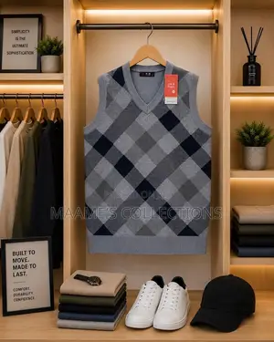 Men's Fashion Classic Sleeveless Sweater Vest