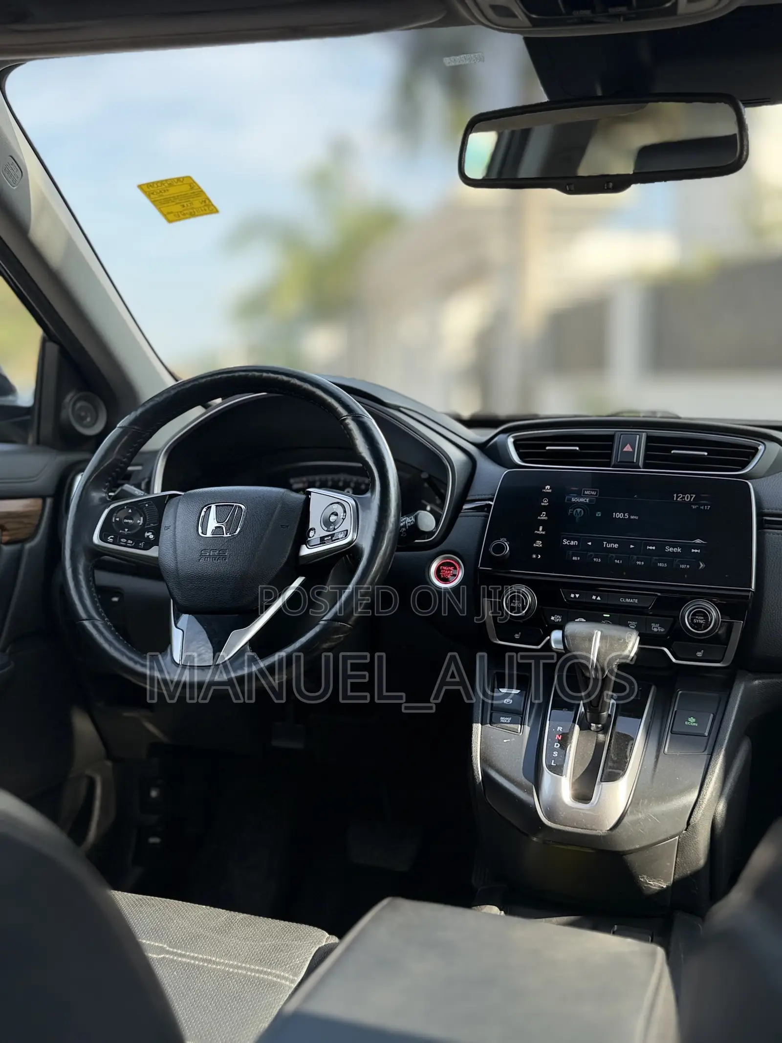 Honda CR-V Touring AWD 2019 Black