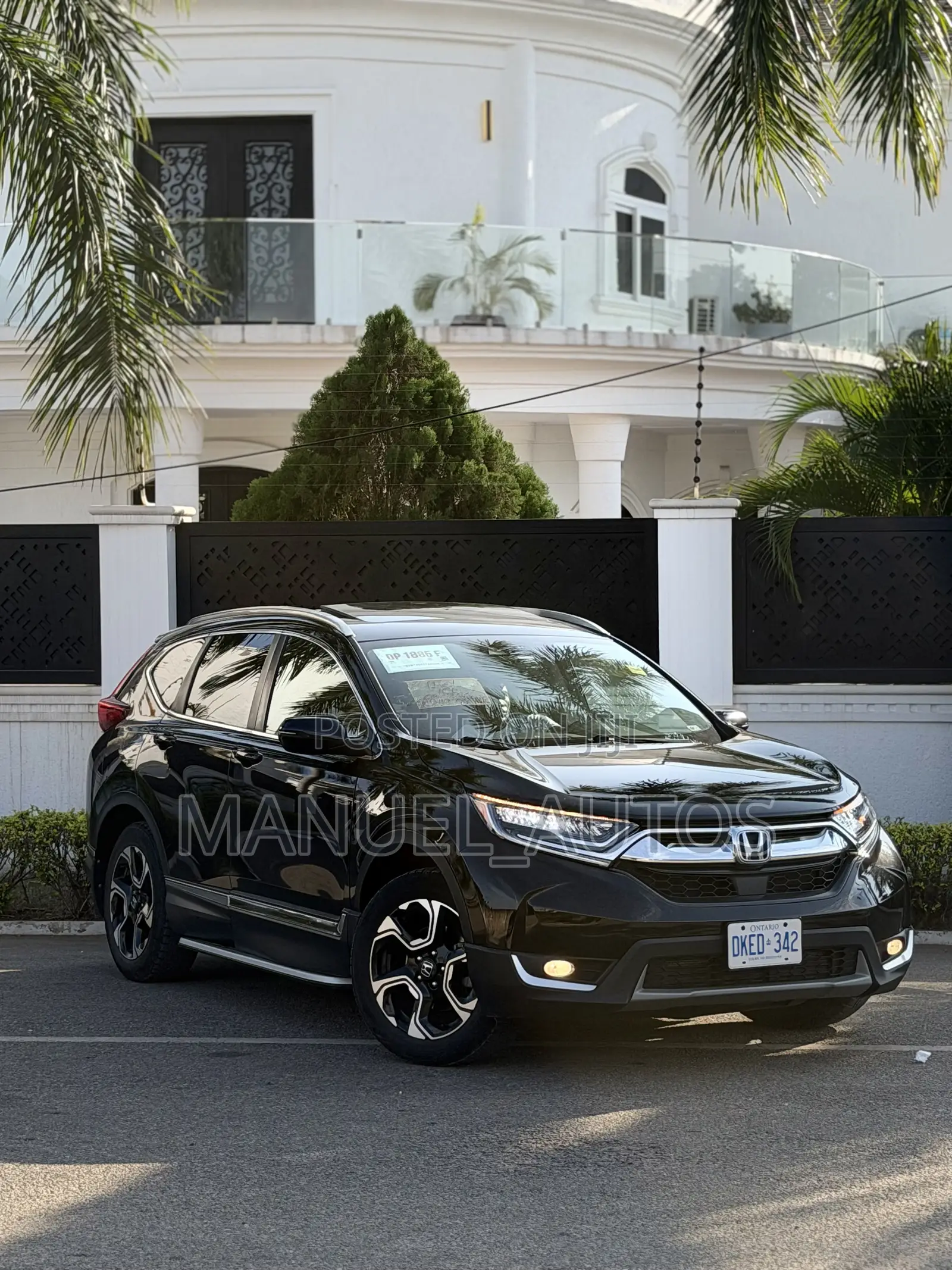 Honda CR-V Touring AWD 2019 Black
