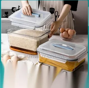 5L Large Movable Airtight Glass Container