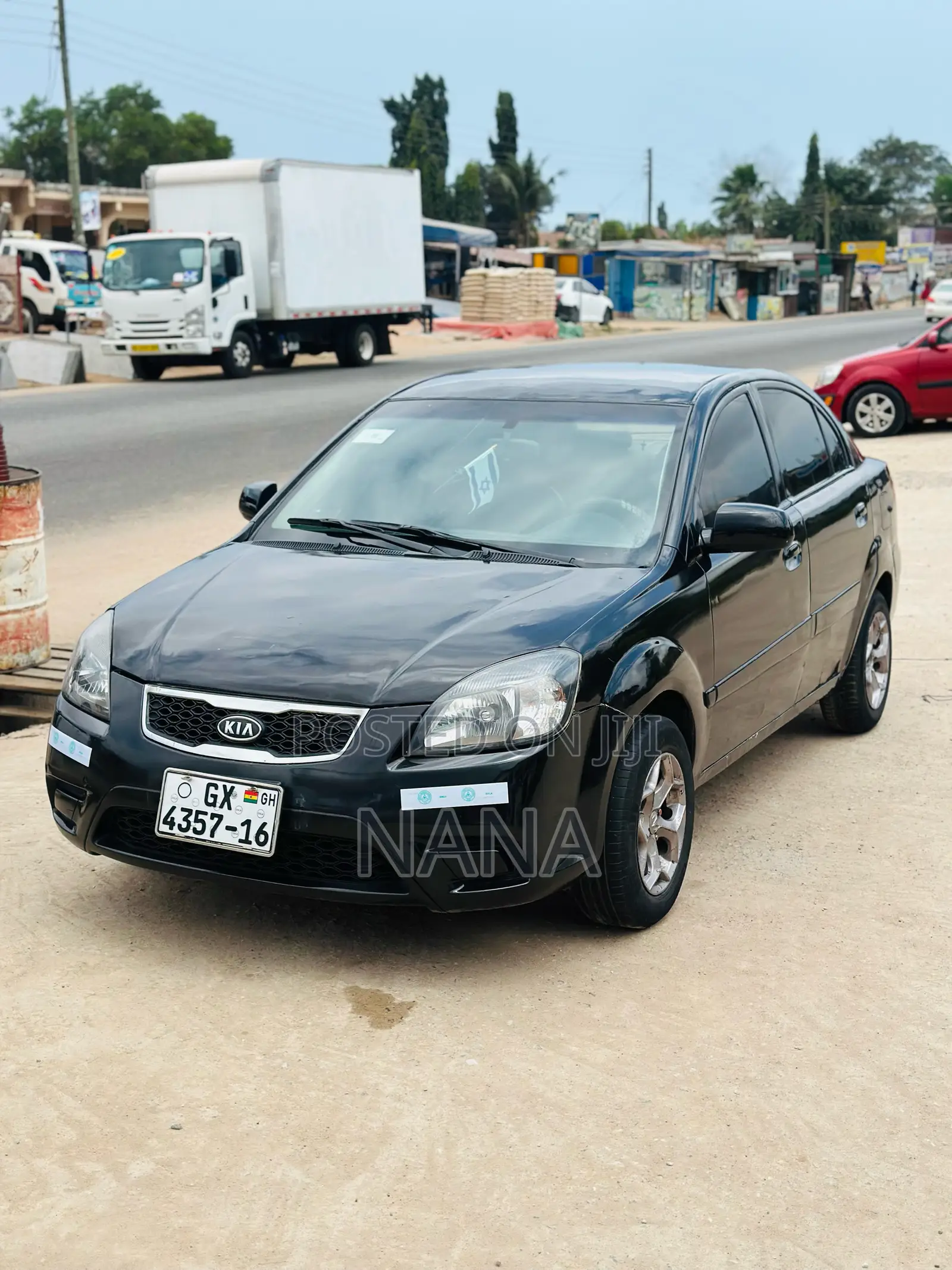 Kia Rio LX 4dr Sedan (1.6L 4cyl 4A) 2010 Black
