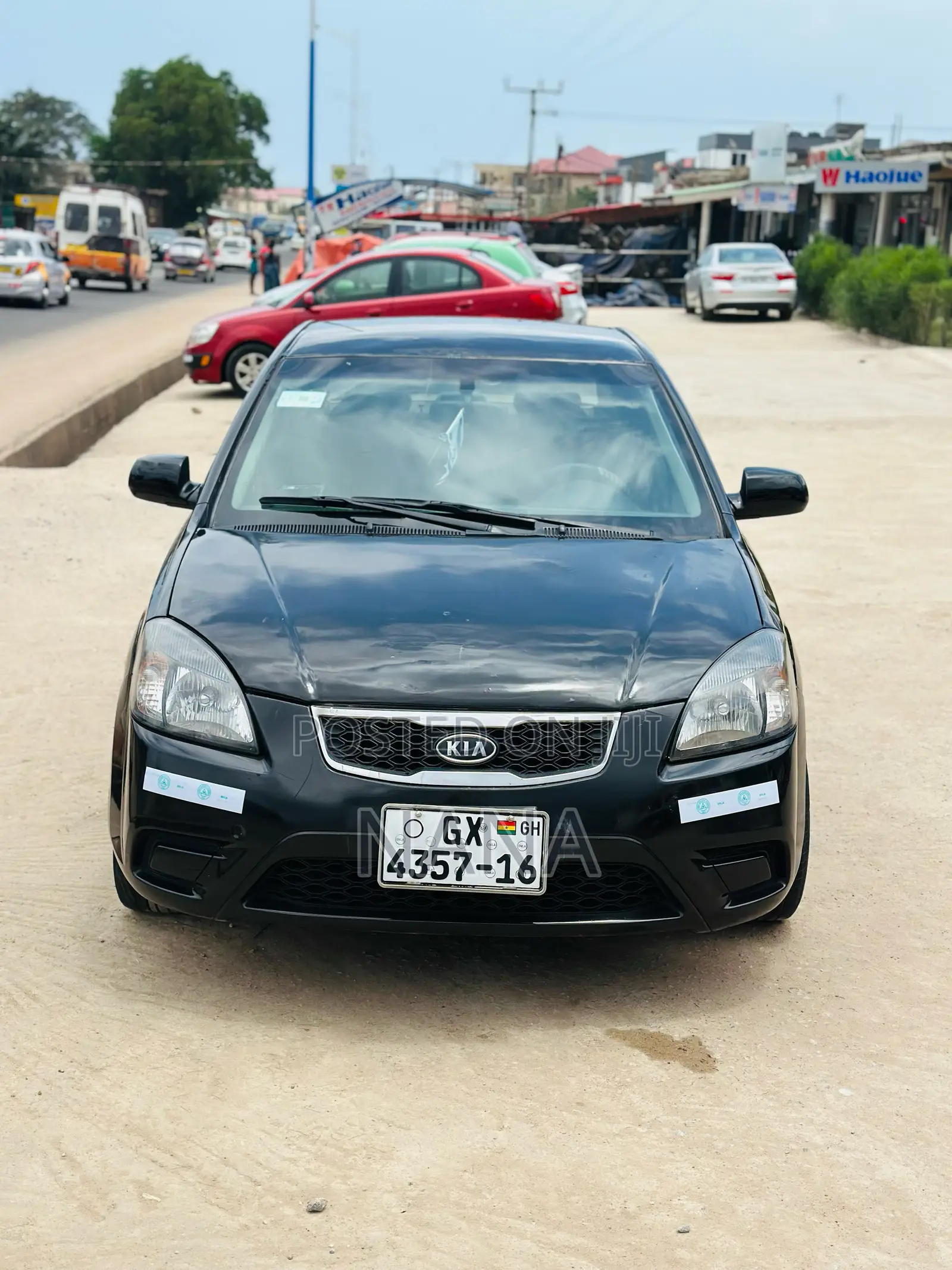 Kia Rio LX 4dr Sedan (1.6L 4cyl 4A) 2010 Black