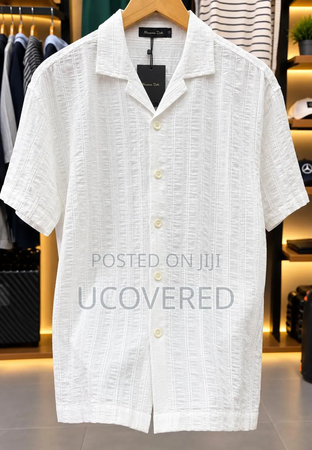 Zara Tencel Linen Short Sleeve Shirt