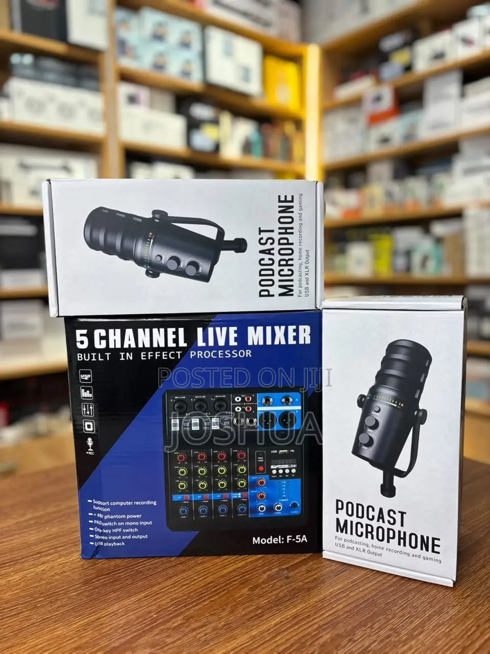 5 Channel Mixers Available