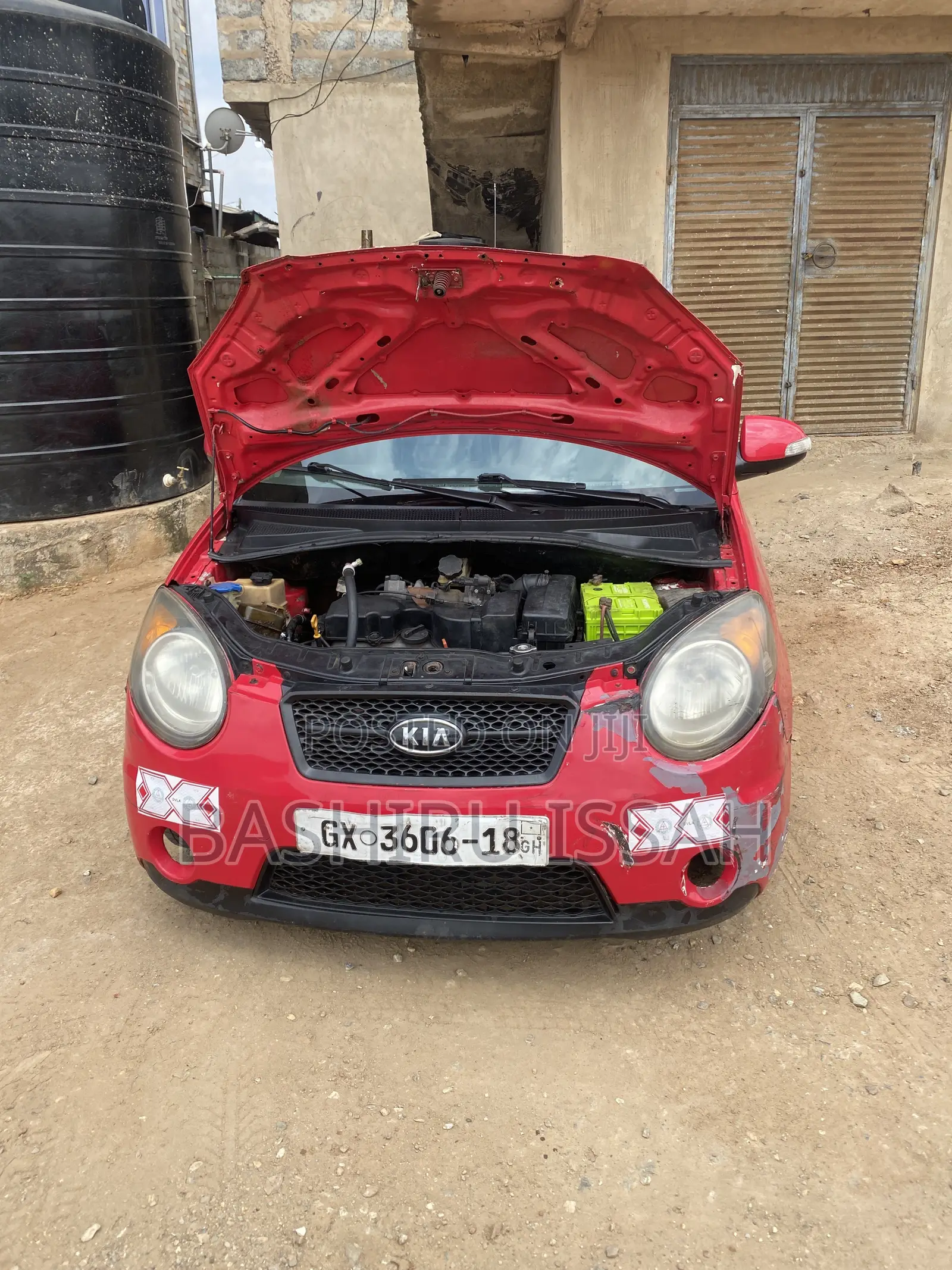 Kia Morning 2008 Red