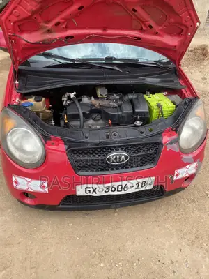 Kia Morning 2008 Red