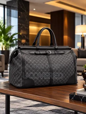 Structured Faux-Leather Weekender Duffel and Travel Bags