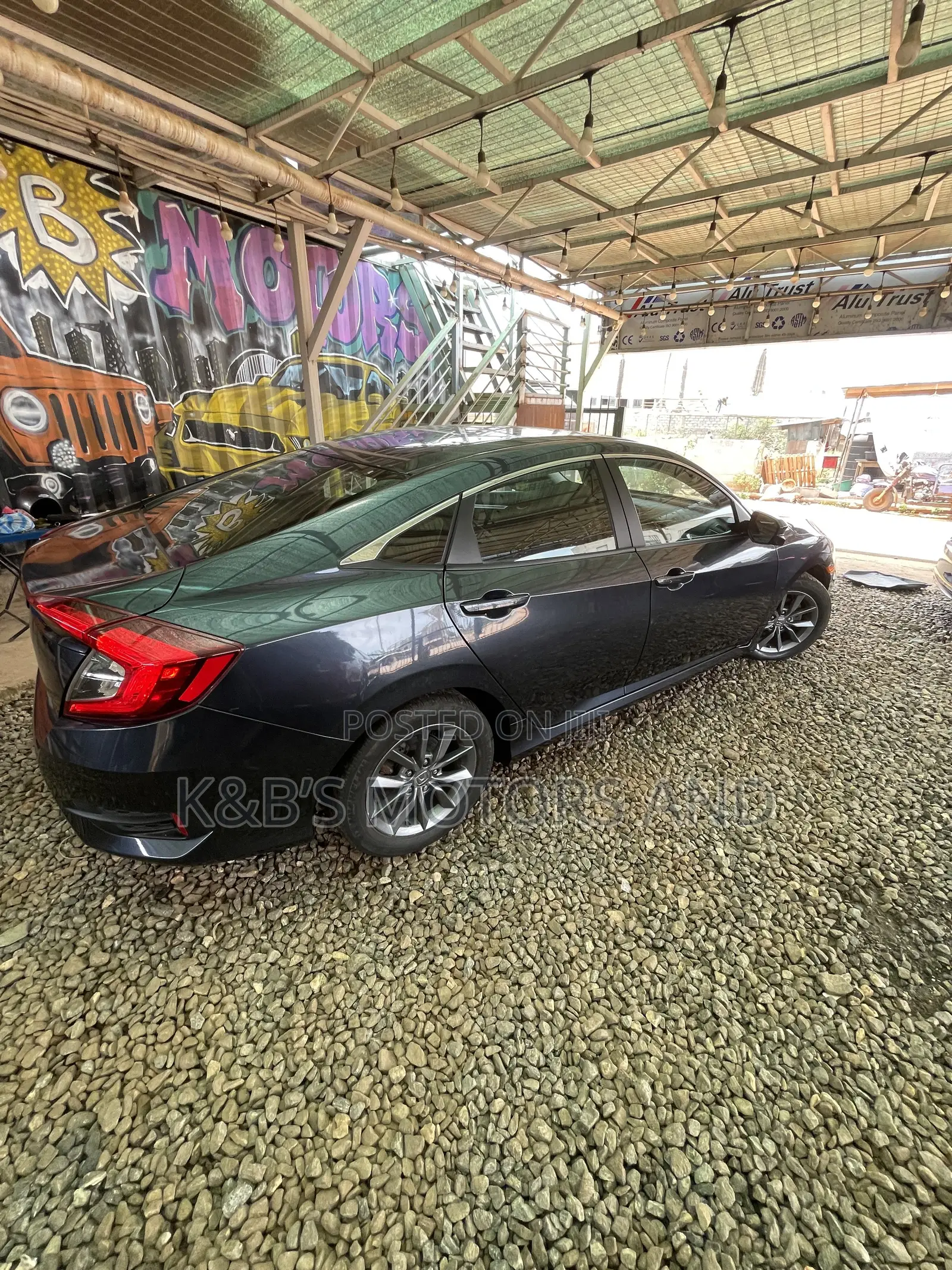 Honda Civic EX 2021 Gray
