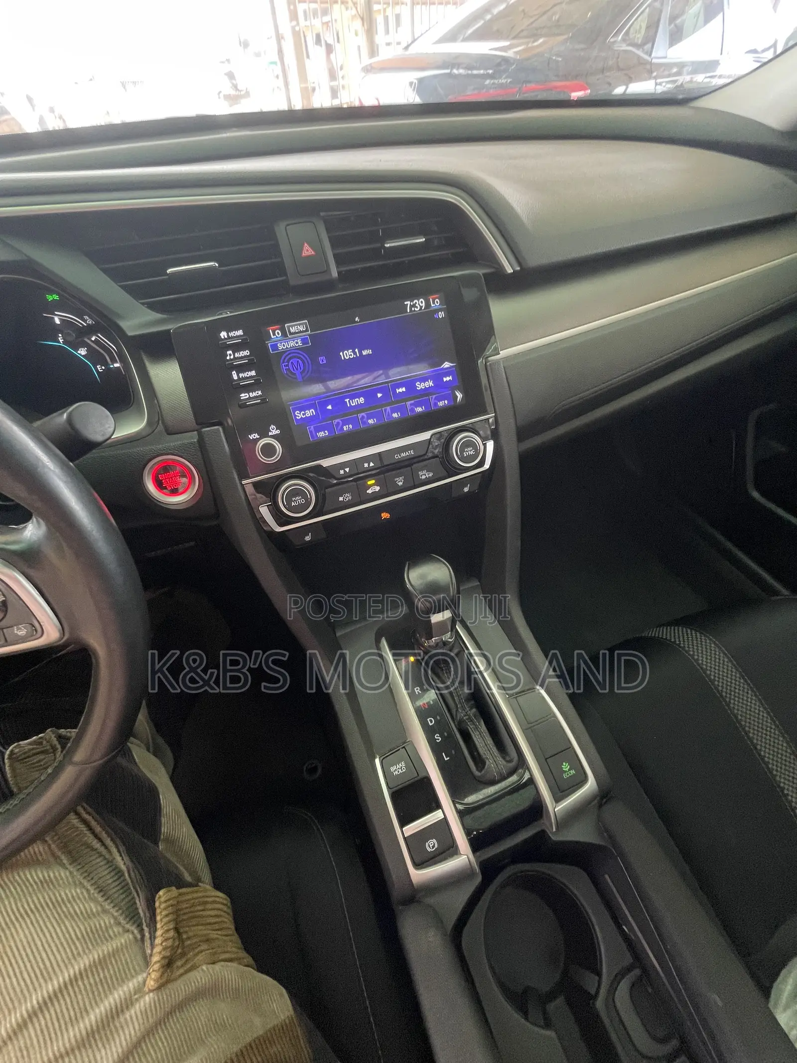 Honda Civic EX 2021 Gray