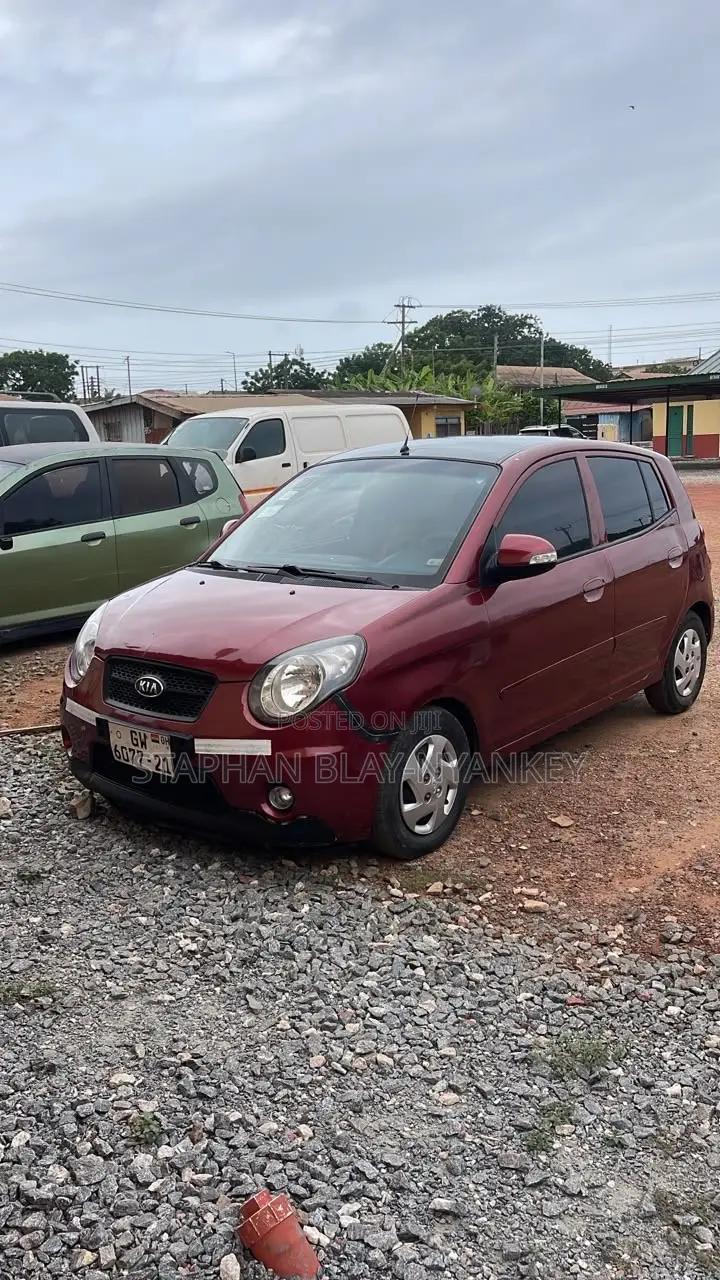 Kia Morning 2011 Red