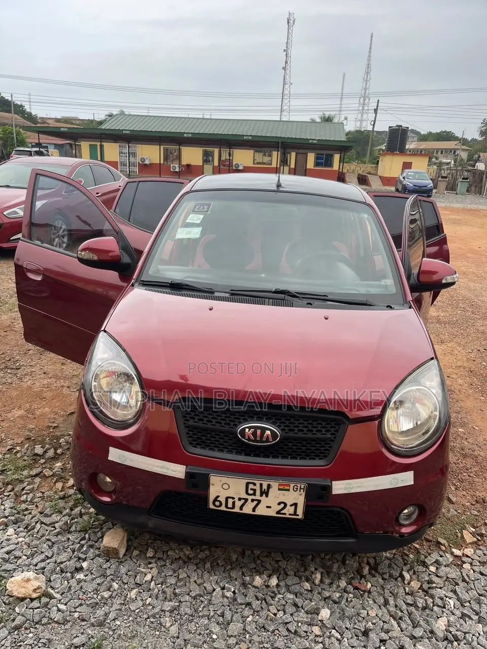 Kia Morning 2011 Red