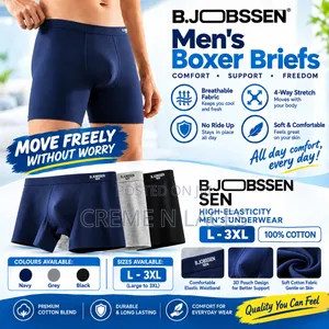 Men's Extended Leg Boxer Shorts (4pcs)