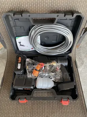 Multipurpose Handheld Pressure Washer, Water Gun Sprayer + 2 Batteries