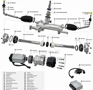 Mercedes-Benz C300 Electric Steering Rack