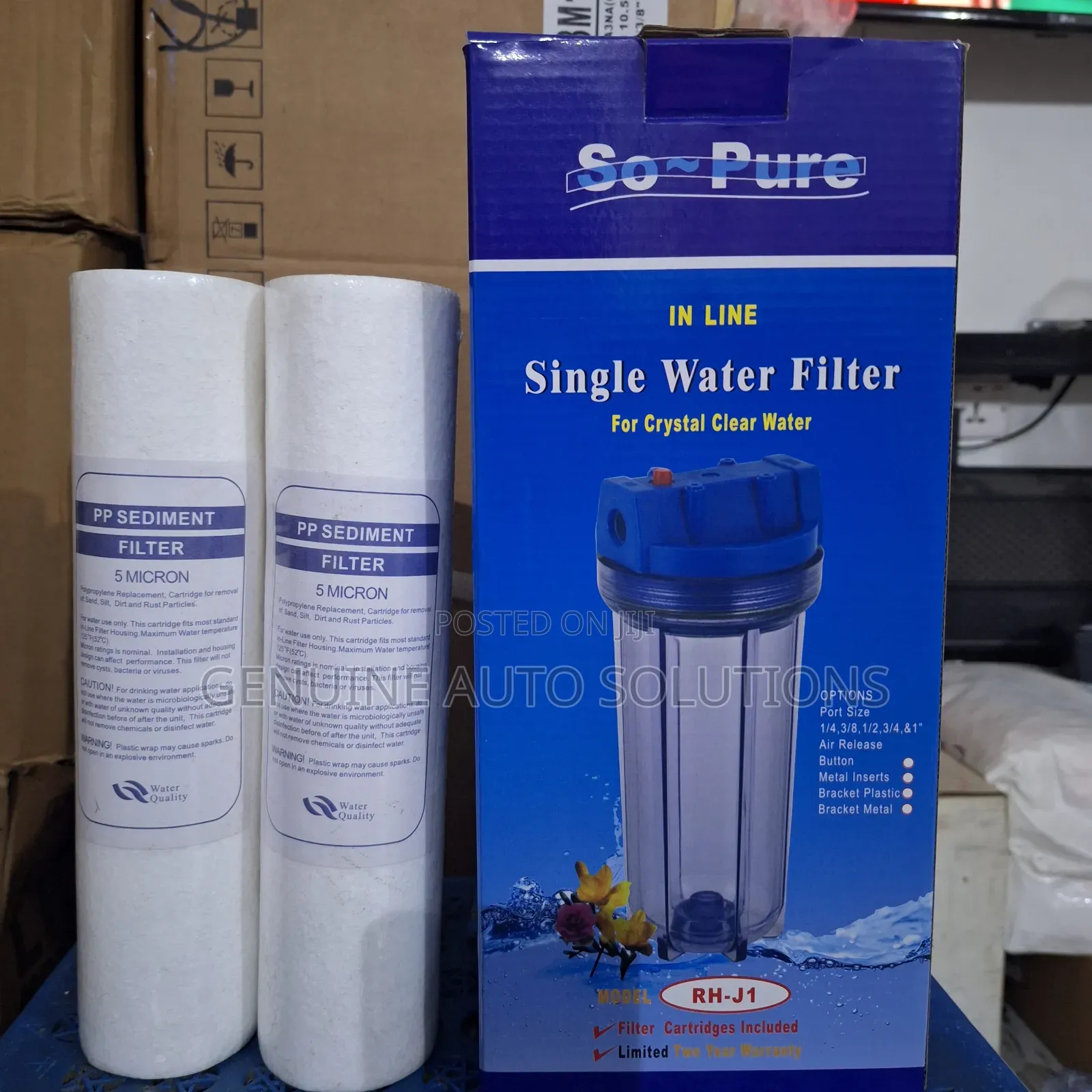 High Quality Water Filter With 2 Free Filters
